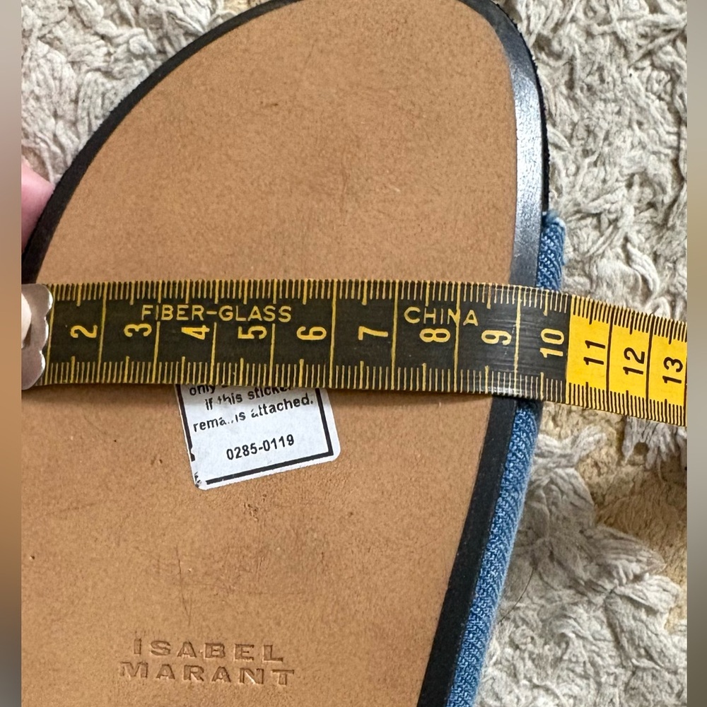 Isabel Marant Lennyo Denim FR37, NWOT - Picture 6 of 6